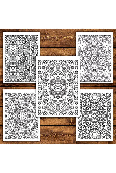 Legendary Gifts Painting book, 35 Detailed Mandala illustrations