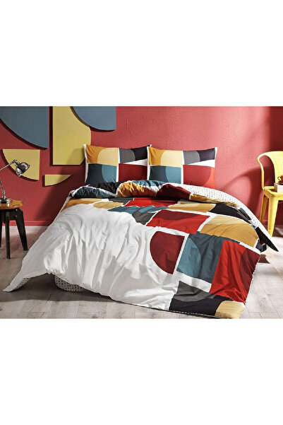 Talis Lenjerie de Pat 1 Persoana, cu elastic Leo Hardal, 100x200, Bumbac 100%