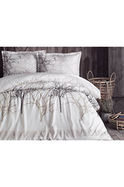 Talis Lenjerie de Pat 1 Persoana Midas Bej (Bumbac 100%)