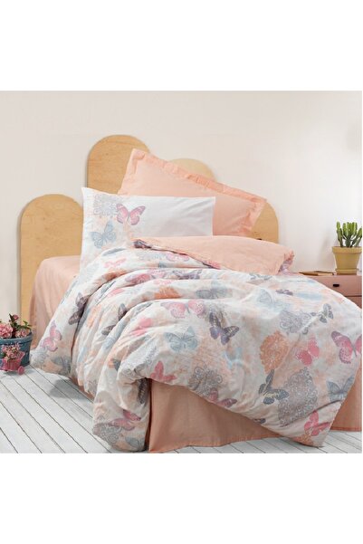 Talis Bed Linen 1 Person Kimela Pink (100% Cotton)