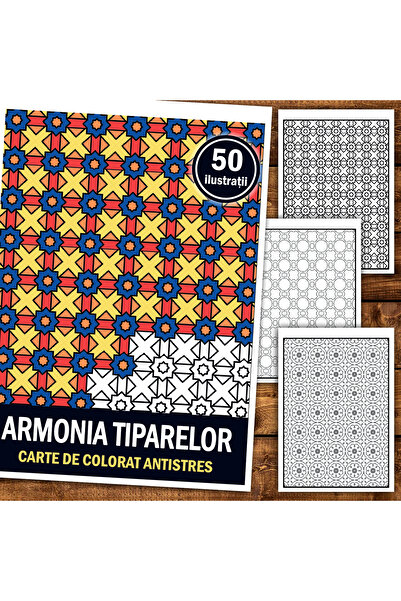 Legendary Gifts Painting book, 50 illustrations Harmony of Patterns