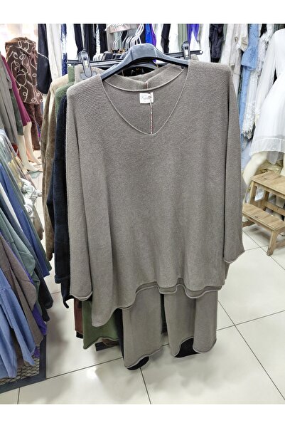 Tuana Otantik Knitwear Angora Double Set