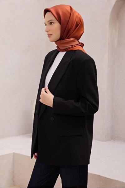 Belli Tivil Pure Silk Scarf 4224 - 81 Πορτοκαλί ντεγκραντέ σχέδιο