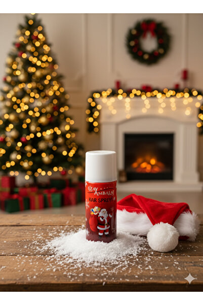 Deniz Party Store Yılbaşı Kar Spreyi 150 ml 1 Adet ( Erimeyen - Kalıcı )