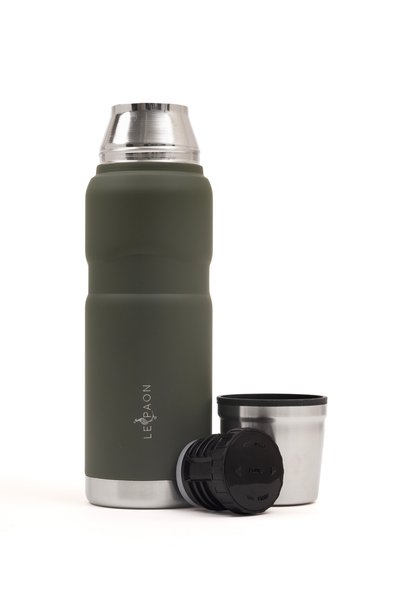 Le Paon 500ml Stainless Steel Thermos Cup with Lid Leakproof Keeps Hot for 24 Hours and Cold for 48 Hours Bpa Free