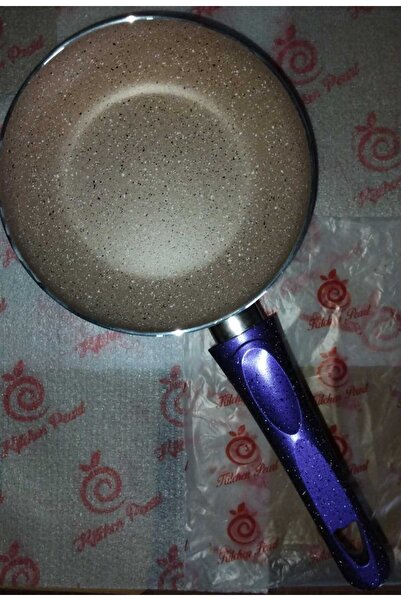 Elvira مقلاة جرانيت مفردة 20 سم - بنفسجي/ترابي