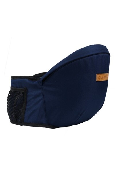 dalip Adjustable Ergonomic Baby Carrier with Seat, 3 Positions, Breathable Cotton, 0-3 yrs, Max 20 kg, Blu