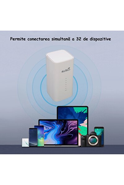 ambrasmart Advanced wireless router, white, 4 antennas, 300 Mbps and connection to up to 32 devices