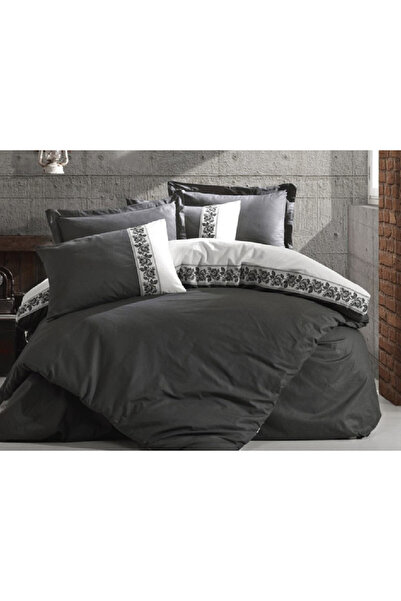 Talis Bed Linen 1 Person Rosinda Grey, 100% Cotton