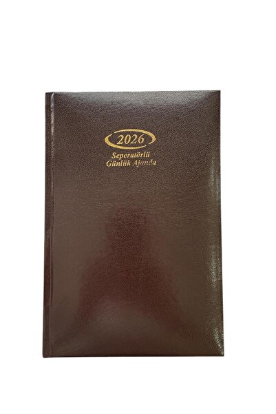 MCOYS 2026 Faux Leather Separated Daily Agenda 17*24