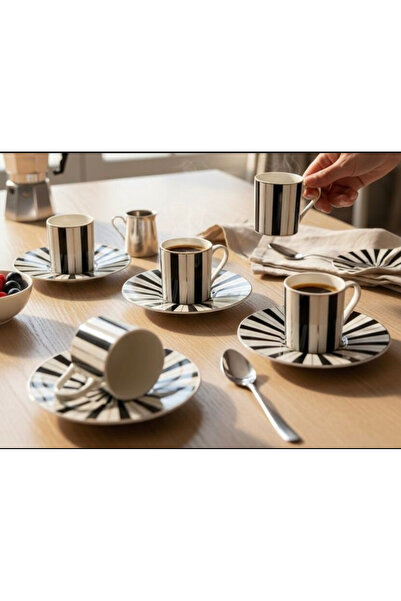 ROY KING LOKİ 6 KİŞİLİK KAHVE FİNCAN TAKIMI