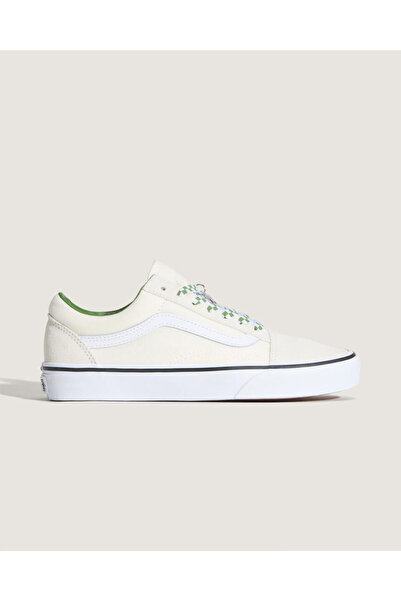 Vans Old Skool Unisex White Sneakers - Vn000D6W