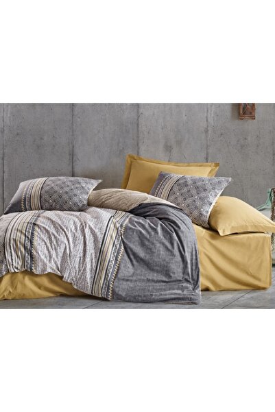 Talis Lenjerie de Pat 1 Persoana Nedra Bej (Bumbac 100%)