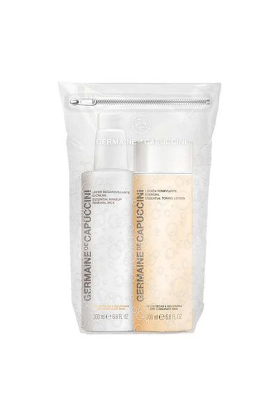 Germaine de Capuccini Duo Cleansing & Toning Set for Dry/Sensitive Skin - 200...