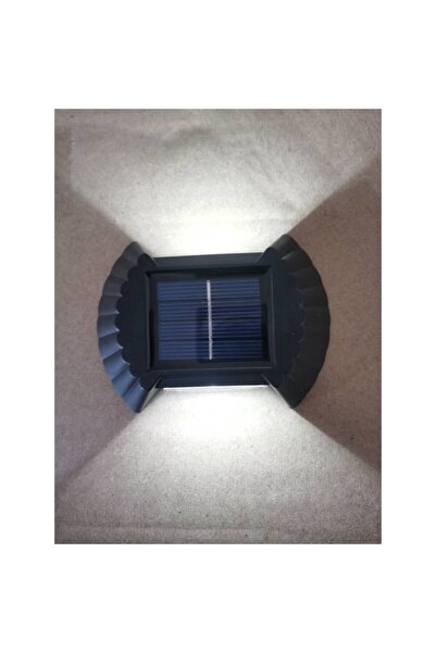 Flippy Set of 4 Bidirectional LED Solar Wall Lights, Flippy, 8 LED, IP65, 10x7.5 cm, Cool White, 1.2 V Battery