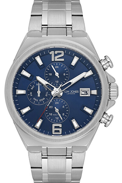 Tom Jones ساعة لندن للرجال تصميم فاخر وديناميكي TJ-10026A-02