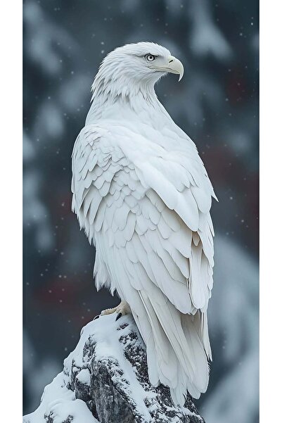 Dialands Mozaik Snowy Peak Noble Eagle 40X71Cm T122 Dialands Diamond Mosaic P...