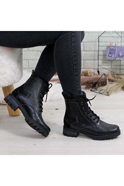 Demalis Ghete damă piele naturală | 780 Negru