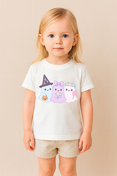 SVART WEAR Halloween tematică cu imprimeu 100% bumbac tricou Copii Adulti