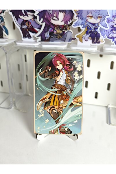 Yenaplanner بطاقة جينشين هيزو المعدنية للجمع