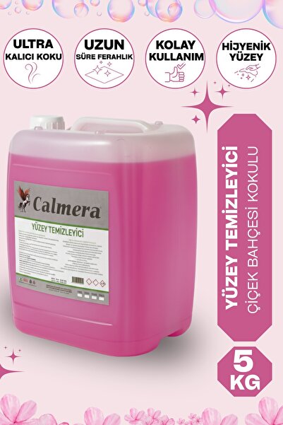 Calmera Endüstriyel Yüzey Temizleyici 5kg (Çiçek Bahçesi) Ultra Kalıcı Etki, ...