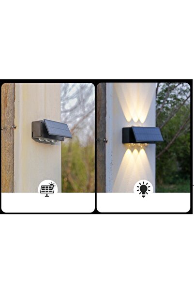 Danex Αμφίδρομη Ηλιακή Λάμπα LED, με Ρυθμιζόμενο Πάνελ, Διακόπτη Χρώματος Φωτ...