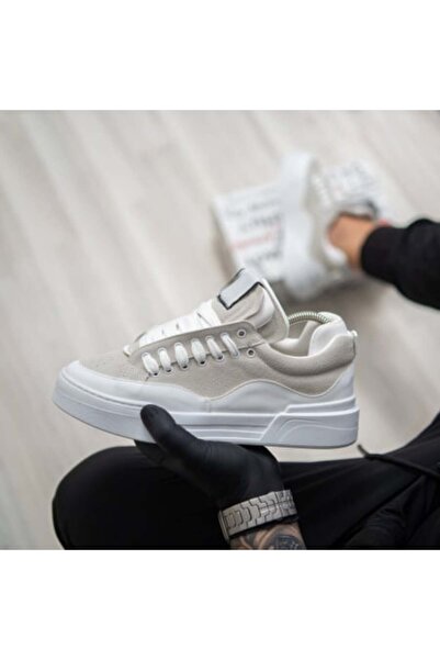 DCF68 Mega Skate Sneakers White-Beige ABDG7