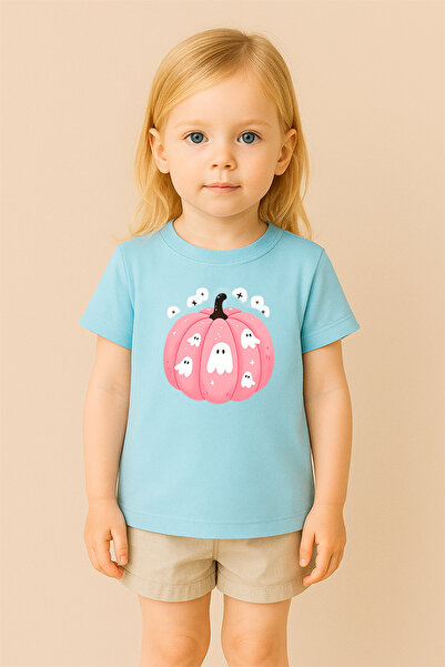 SVART WEAR Хелловін тематичний принт 100% бавовняна футболка для дітей та дорослих