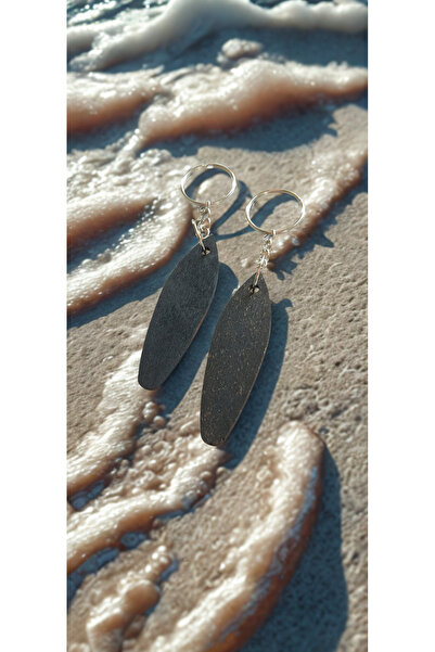 tutu tasarım alaçatı سلسلة مفاتيح لوح ركوب الأمواج سلسلة مفاتيح 2 قطعة