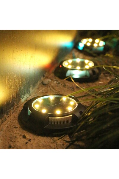 SELEXMO Lampa solara LED tip spot pentru gradina selexmo, cu 4 leduri lateral...