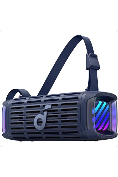 Soundcore Boom 3i من Anker - مكبر صوت بلوتوث خارجي متين، IP68، عائم، 50 واط، 16 ساعة