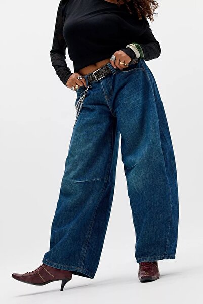 september island Astrid Dark Blue Cocoon Shalwar Jeans