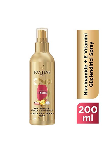 Pantene İnfinite Lengths Günlük Güçlendirici Sprey 200 ml
