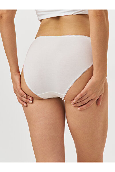 PAMORA Set de 6 chiloți de bikini din bumbac pentru femei, flexibili în toate direcțiile – țesătură confortabilă și respirabilă