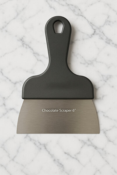 BEYZANA Stainless Steel Cream and Chocolate Scraper / Dough Cutting Tool