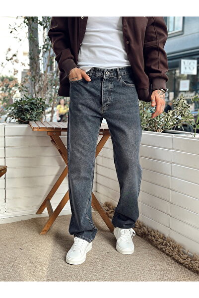 manch collection Regular Kalıp Kot Pantolon griyıkamalı