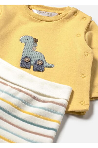 MAYORAL Baby Boy Top and Bottom Set Yellow 2566