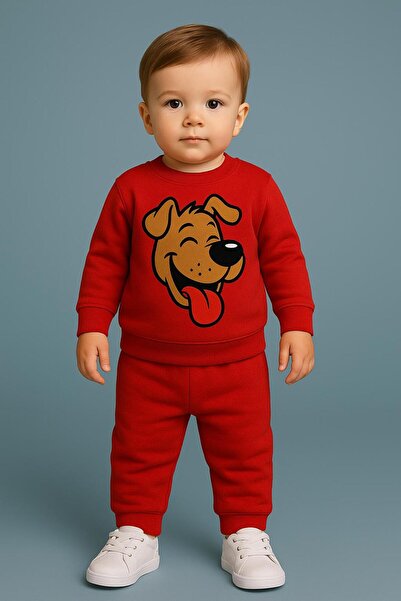 playwear Παιδικό φούτερ με στάμπα σκύλου 3- 4- 5- 6- 7 -8- 9- 10- 11 -12 ετών