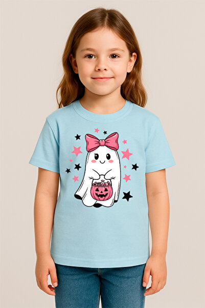 SVART WEAR Хелловін тематичний принт 100% бавовняна футболка для дітей та дорослих