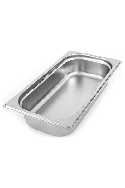 Kayalar Gastronom Küvet Paslanmaz Çelik GN 1/4*65 mm ( 26,5 * 16,2 cm ) Derin...