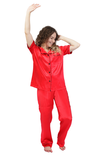 Katerinna Women's pajamas made of 100% natural mulberry silk - 19 momme 6A