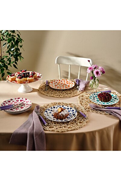 Karaca Lovely 7-teiliges Kuchen-Set für 6 Personen