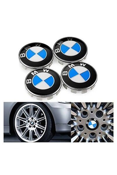 MAF ARRRD® Set 4 Capace Roți BMW 68mm - Compatibile cu Seria 3 E90/F30, Seria 5 F10, X1 E84, X