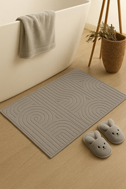 new colourse Non-Slip Base Pos Plush Bath Mat 40X60Cm Bohemian Pattern