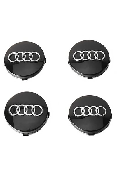 MAF Set de 4 capace de roată ARRRD® pentru Audi, 60 mm - Compatibile cu A3, A...