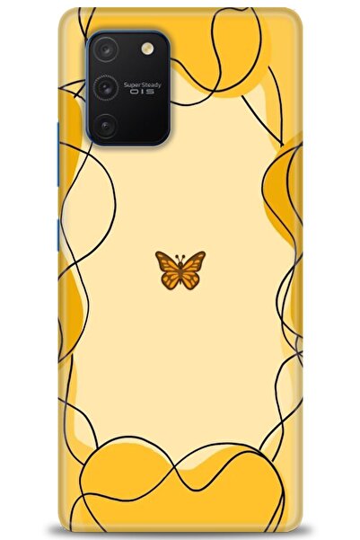 kılıfevreni غطاء متوافق مع هاتف سامسونج جالاكسي A91 A+ Plus غطاء HD مطبوع - غ...