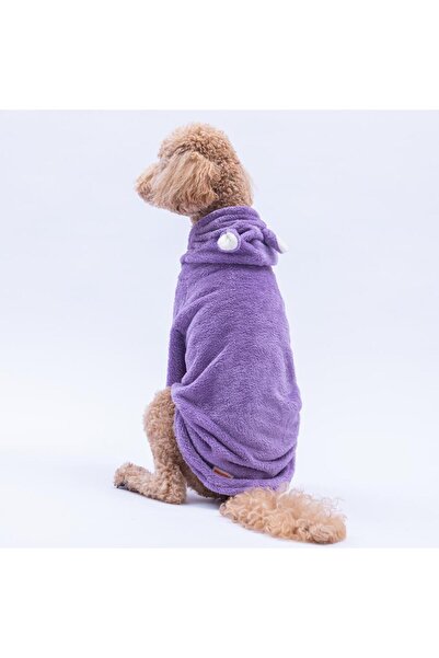 Pawstar Lila Lucca Teddy Hoodie Bear Ears Plush Medium Large Breeds Dog Outfi...