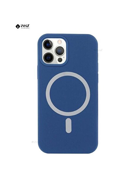 ineix غطاء سيليكون متوافق مع ماج سيف لجهاز ابل ايفون 12 برو ماكس