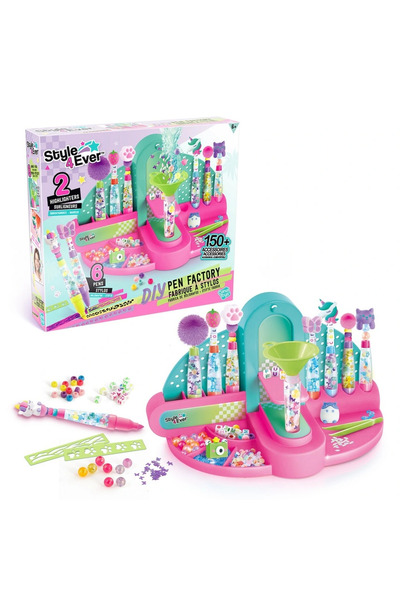 TOYFEST Design Your Own Special Pen - Pen Factory 3 in 1 Hobby Set