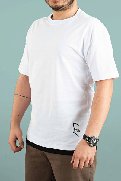 bombe Ανδρικό μπλουζάκι με λαιμόκοψη με ποδήλατο με τύπωμα